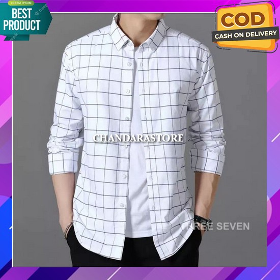 Kemeja Laki Laki Dewasa Terbaru 2023 Baju Slimfit Kekinian Kurta Jumbo Distro Mewah Elegan Bordir Pr