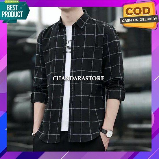 Kemeja Pria Premium Model Kemeja Lebaran Kemeja Pria Muslim Jumbo Distro Cowok Import Motif Mewah El