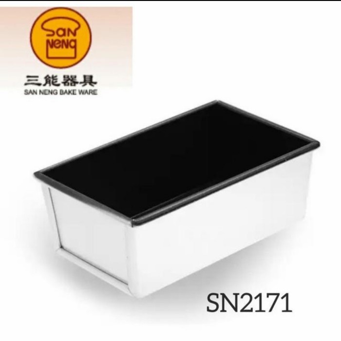 

✅Original Sanneng Sn2171 - Loaf Pan / Loyang Roti Tawar / Toast Box 22.8X10Cm Limited