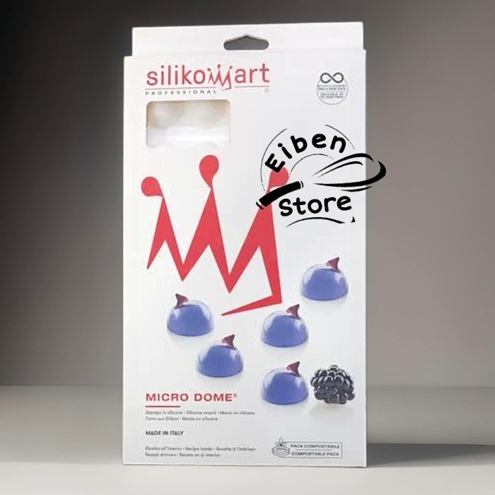 

[Baru] Silikomart Micro Dome 5 Sikicone Baking Freezing Mold - D=26 H=14Mm Limited