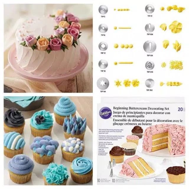 

✅Original Spuit Wilton Ori Set 10 Pcs Spuit Basic Untuk Pemula Diskon