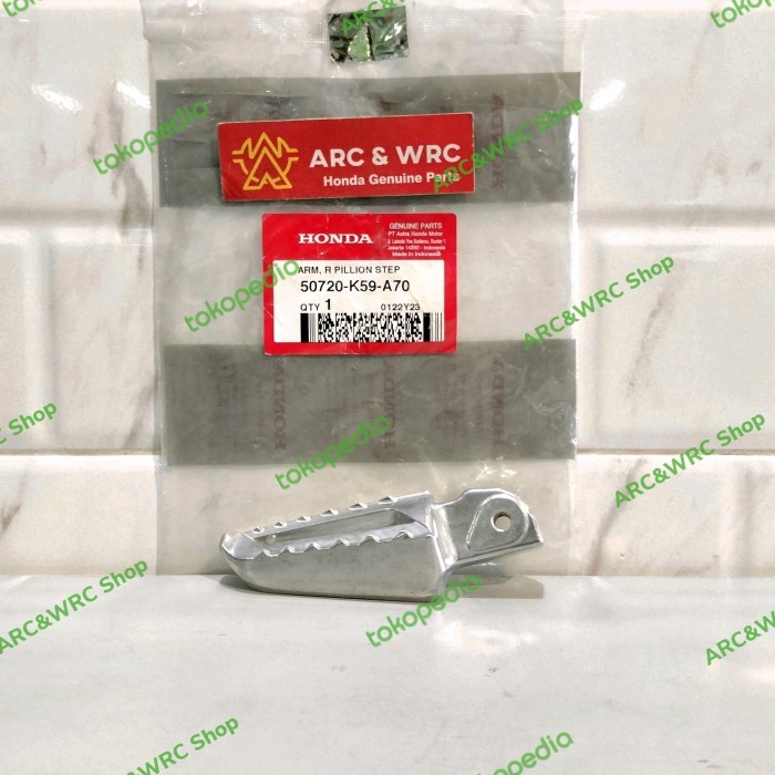 Termurah Besi Footstep Belakang Kanan Honda New Vario 150 // 50720K59A70 New Original