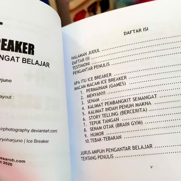 Promo Buku Ice Breaking Buku Ice Breaker 100+ Buku Penyemangat Belajar
