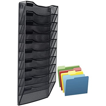 

Promo Cancofam Wall Mounted File Organizer - Vertical 10 Tier
