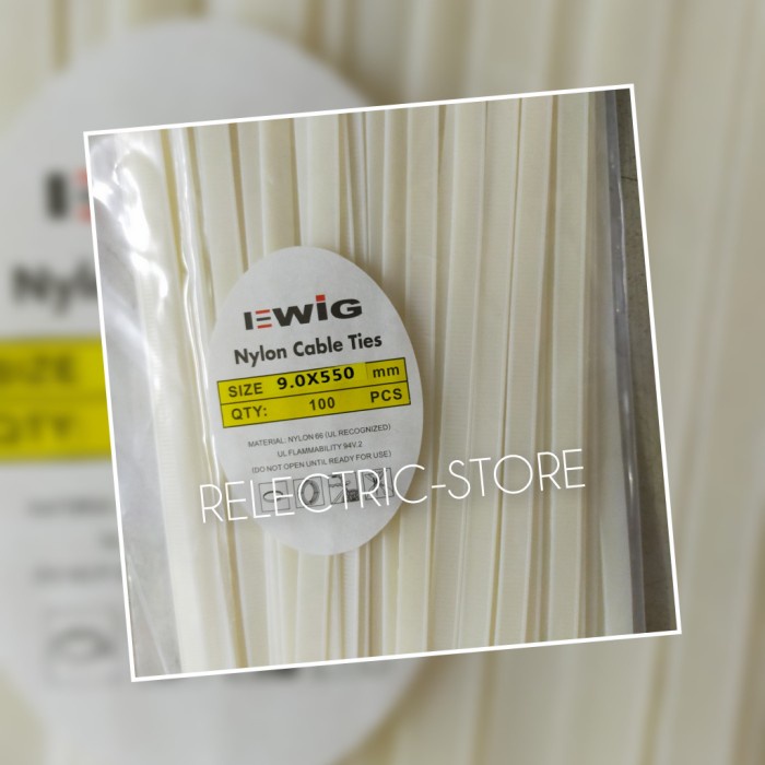 

Terbaru Nylon Kabel Ties Ewig 9 X 550 Mm / Kabel Ties Ewig 9 X 550 Mm Promo Terlaris
