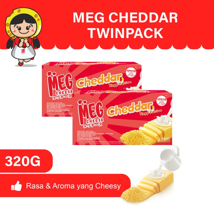 

Terbaru Meg Cheddar 160Gr - Twin Pack Promo Terlaris