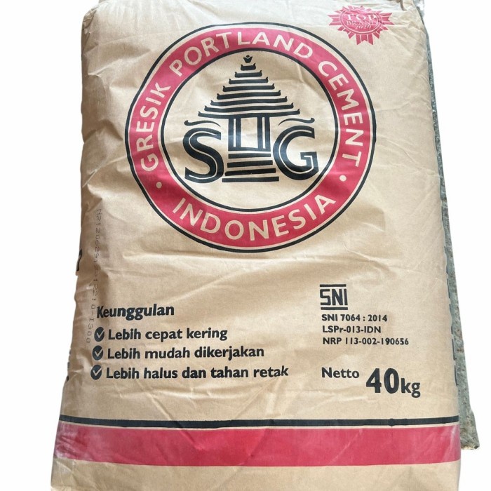 Terbaru Semen Gersik 40 Kg Promo Terlaris