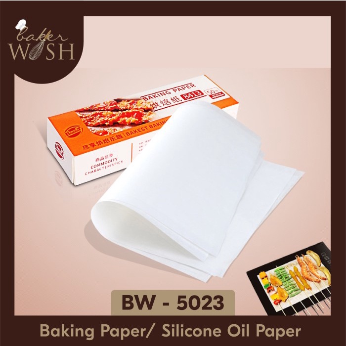 Denimb Baking Paper/Kertas Baking/Kertas Alas Roti Silicone Oil Paper Bw-5023