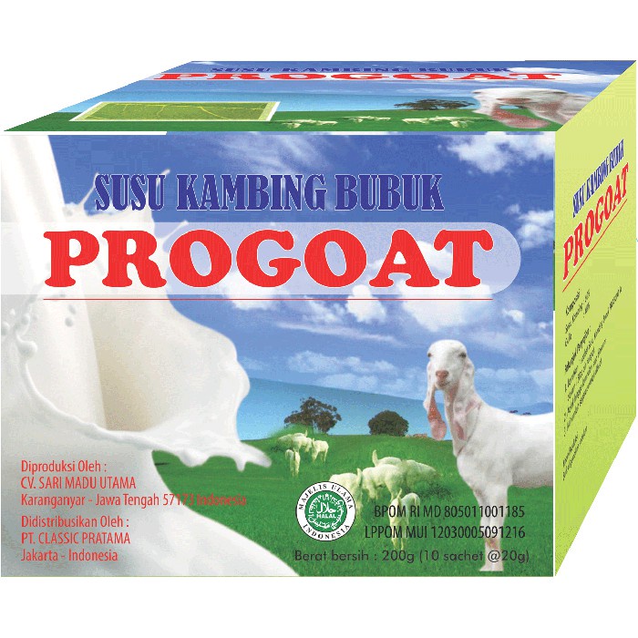 

Susu Kambing Etawa Progoat