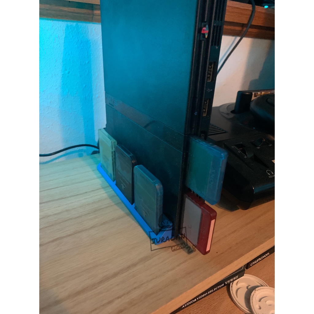 Stand PlayStation2 ps2 Slim Holder Stand 3D Print