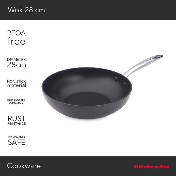 KITCHENAID WOK 28 CM - KITCHENAID CW001979-002