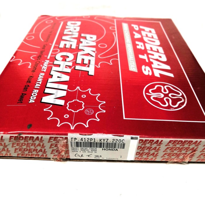 Paket Rantai Roda Supra X 125 Helmin Paket Driver Chain Supra X 125 Fi