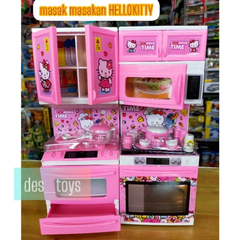 Mainan Masak Masakan Dapur Hello Kitty/Masakan Happy Kitchen