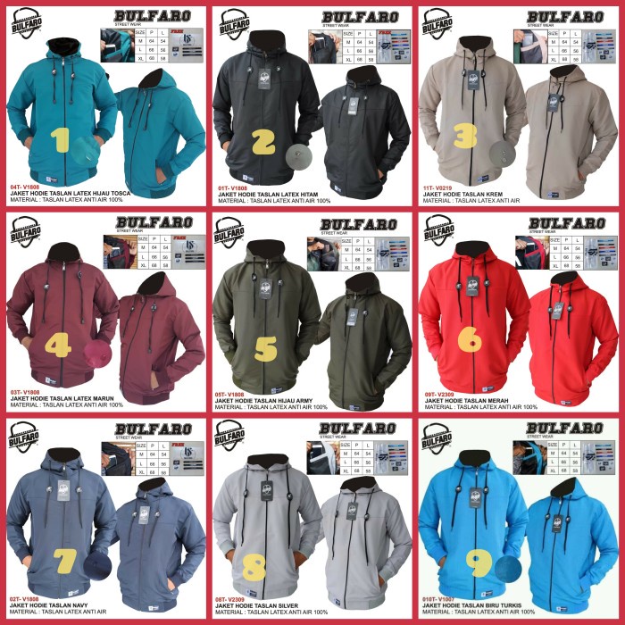Jaket Pria Anti Air Waterproof Original