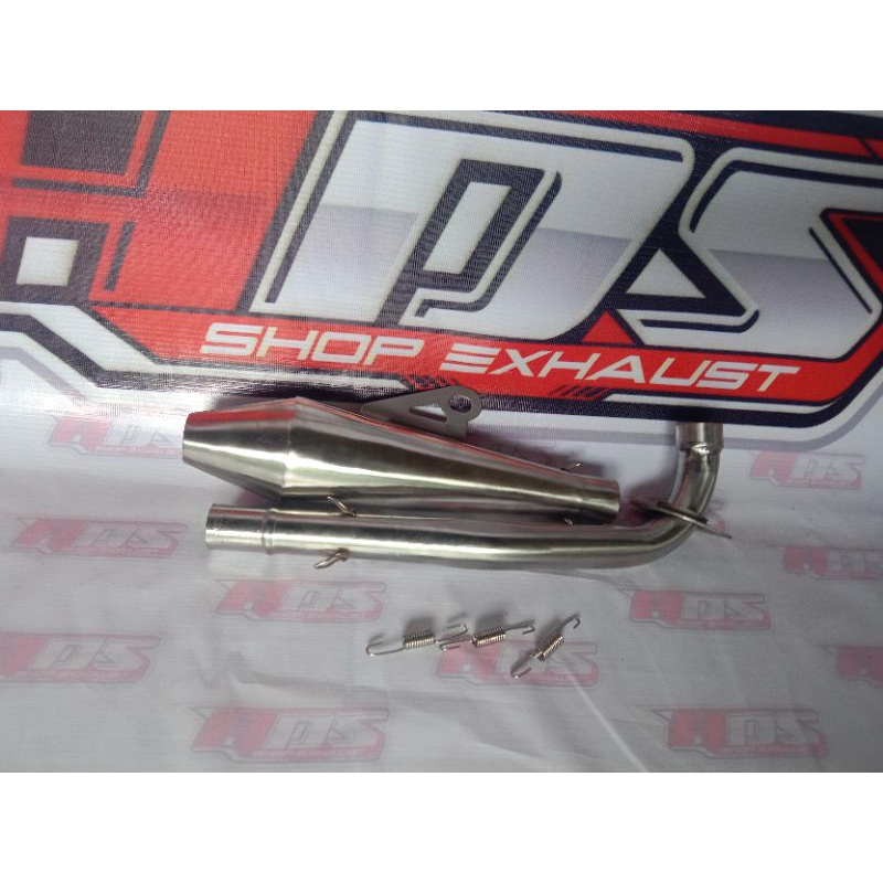 Knalpot BMX CUB Tinggal Pasang Full Set Knalpot Racing BMX CUB