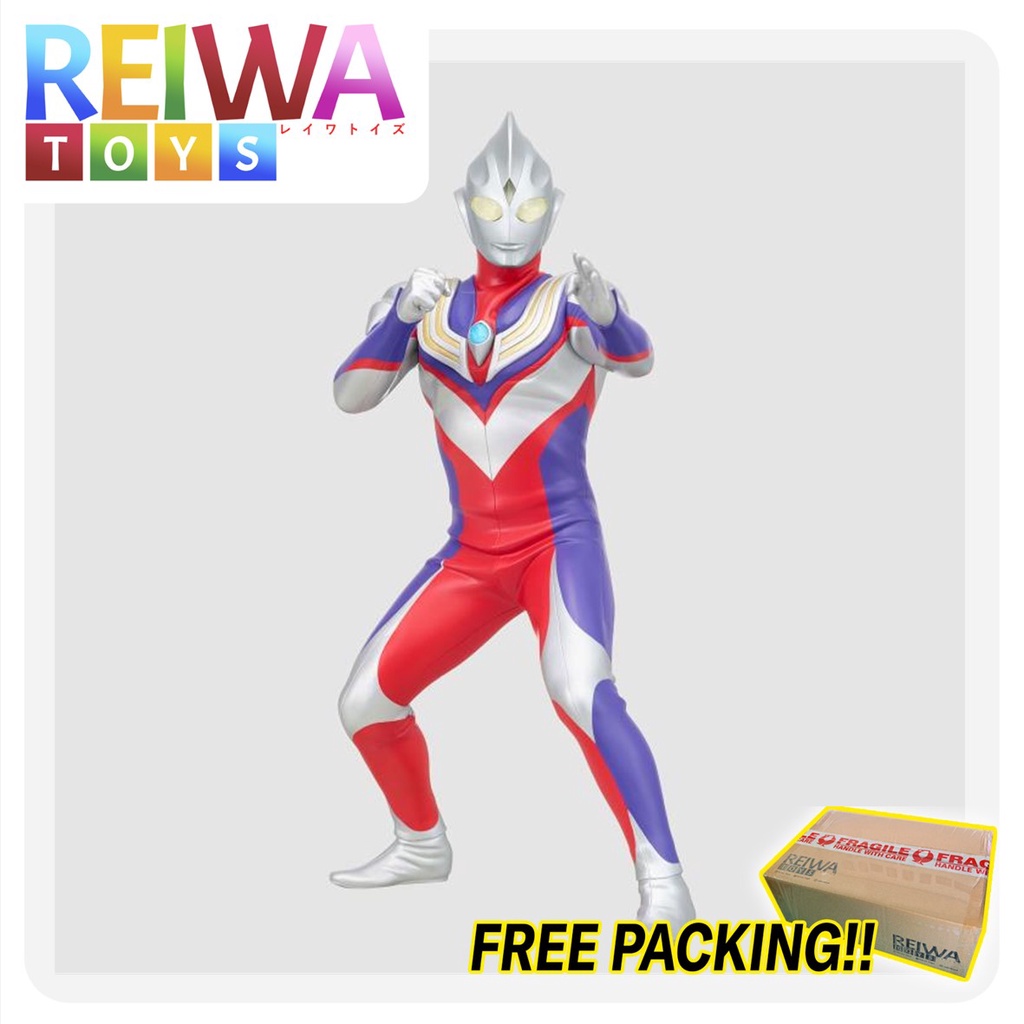 Ultraman Tiga Hero's Brave Statue Ultraman Tiga Kagayakeru Monotachi (Multi Type) Figure