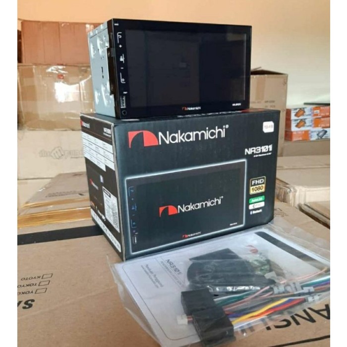 HEAD UNIT NAKAMICHI DECKLESS 7 INCH NA 3101i
