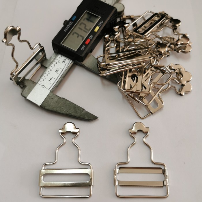 

ring jojon 3,2cm / ring kait celana kodok 32mm nikel / 200pcs