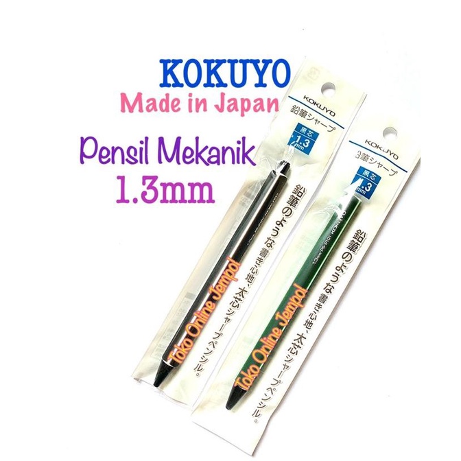 

1.3mm Pensil Mekanik JAPAN KOKUYO PS-P101 Mechanical Pencil ATK1292KY