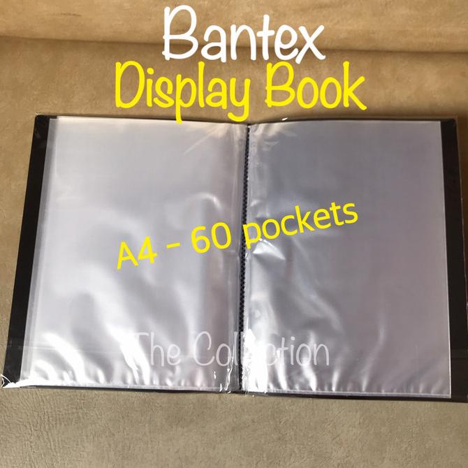 

ATK0685BX 60 pocket A4 Display Book 3147xx Bantex Clear Holder
