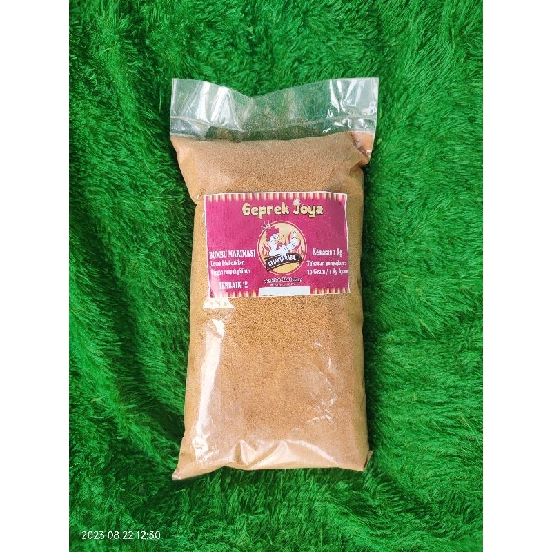 

Bumbu Marinasi Kemasan 1 Kg Untuk Ayam Kentuy Atau Ayam Geprek Dengan Bumbu Rempah Pilihan.