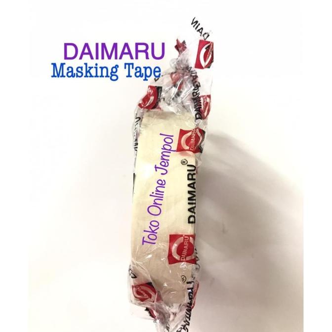 

1 inch Lakban Kertas Masking Tape Paper Solatip DAIMARU ATK1009DM