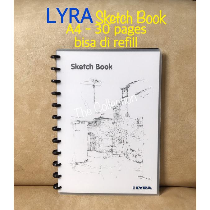 

ATK0667LR A4 Sketch Book LYRA 9210260 buku sketsa gambar bisa refill