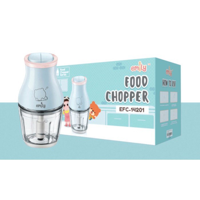 Emily Food Chopper Blender - Penghalus Makanan