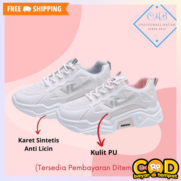 Spatu Skolah Perempuan Remaja Sneaker Promo Sepatu Sneakers Soepatu Casual Sepstu Kets Model Kekinia