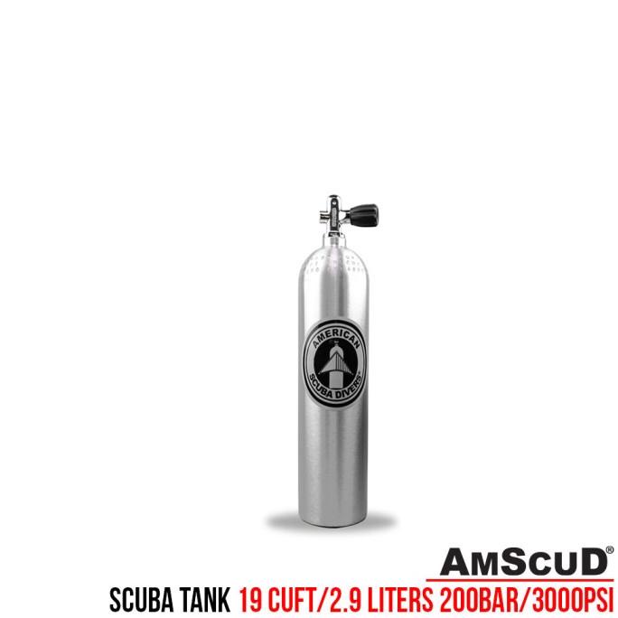 Tabung Scuba Amscud 19 Cuft / Tabung Selam / Tabung Diving / Tank Dive