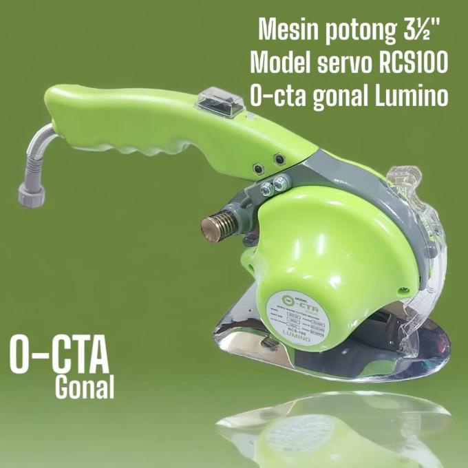 Octagonal Mesin Potong Bahan/Kain Octa Servo Rcs 100 - Mesin Potong