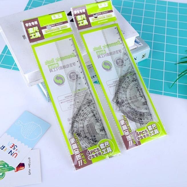 

Penggaris Mat Matematika Sudut Math Instrument not Faber Castle