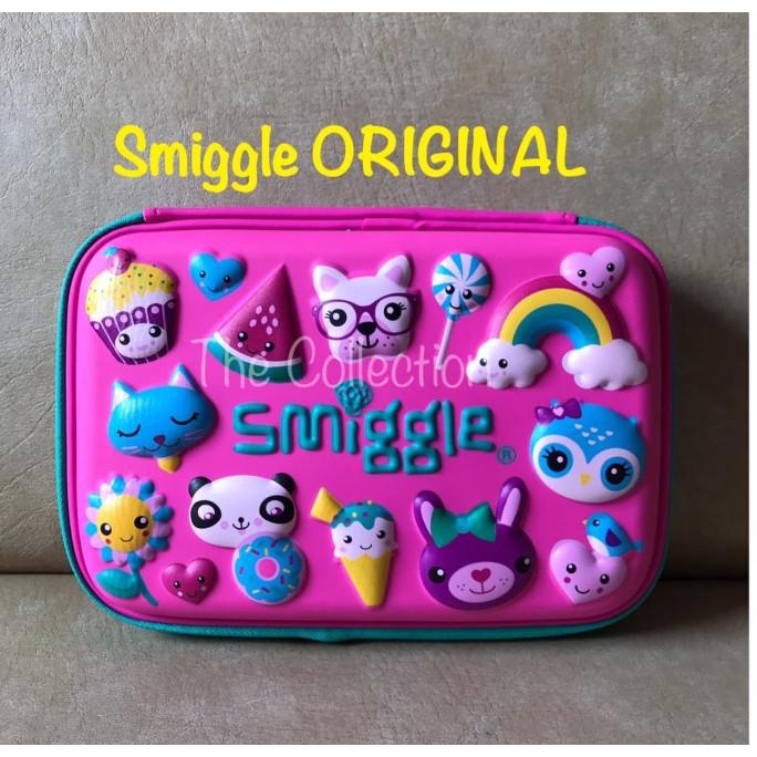 

Ice Cream Rainbow Pink ORIGINAL Smiggle Pencil Case Tempat Pensil