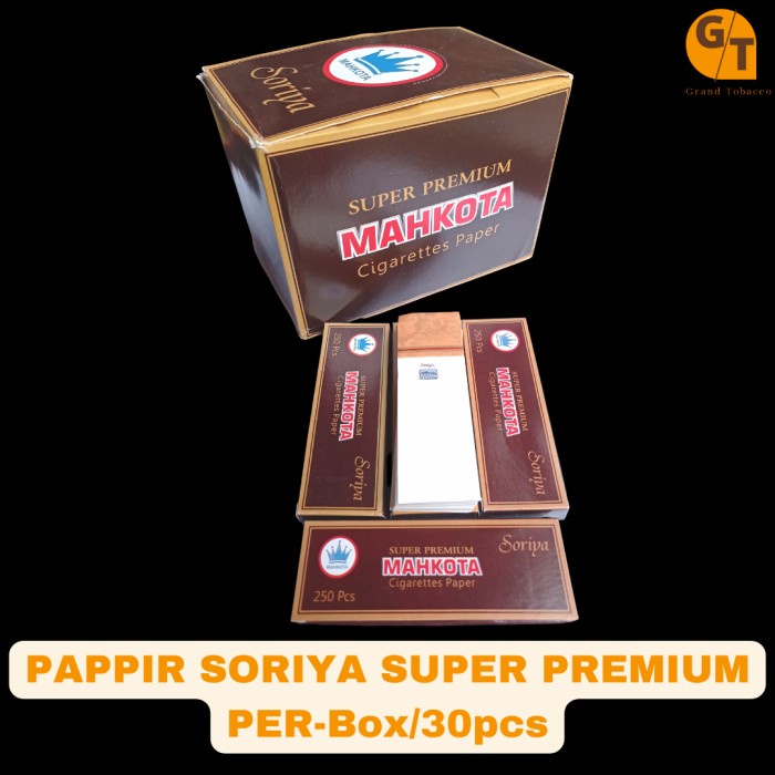 

Promo Paper Mahkota Soriya (Super Premium) Per-Box(30Pcs)