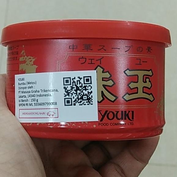 

Bumbu Kaldu Jepang YOUKI Wei Yu Chicken & Pork Soup Stock 150g H32T