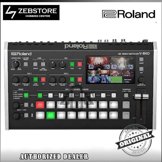PROMO PERANGKAT SWITCHER MULTI FORMAT VIDEO MIXER ROLAND V-8HD V8HD HDMI #ORIGINAL
