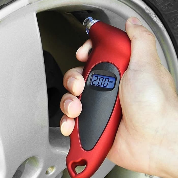 Alat Ukur Digital Tekanan Angin Ban Pengukur Tekanan Ban Tire Pressure