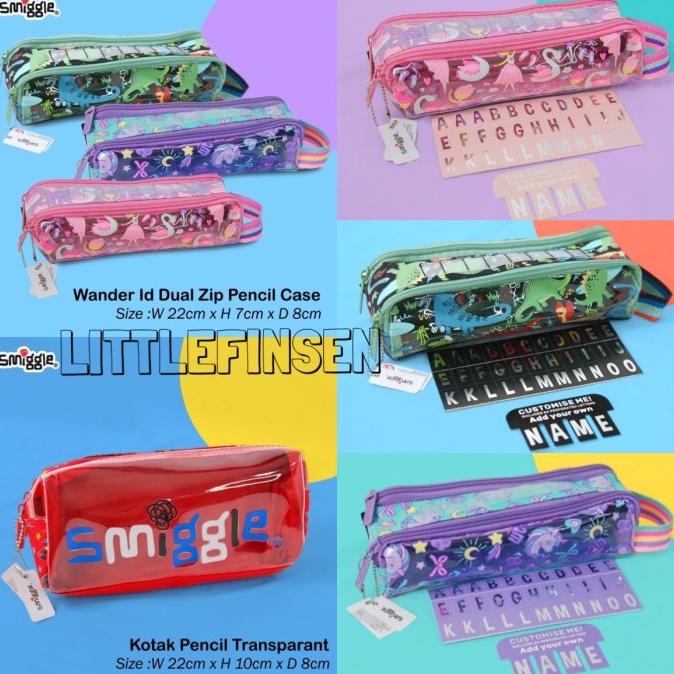 

Smiggle Wander Dual Zip Pencil Case/Smiggle Dual Zip Pencil Case Original
