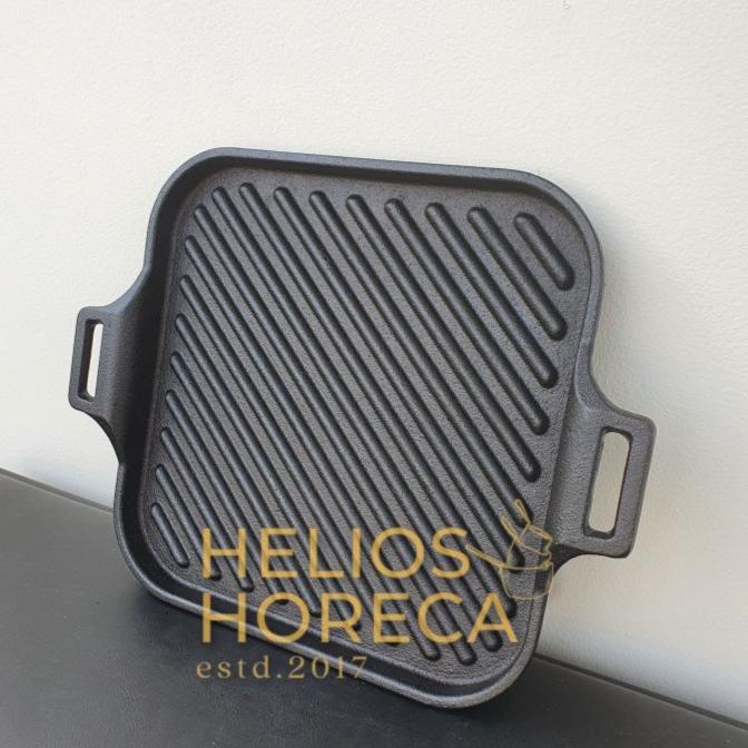 SKITCHEN Giza Grill Pan Panggangan Besi Cor Cast Iron Grill