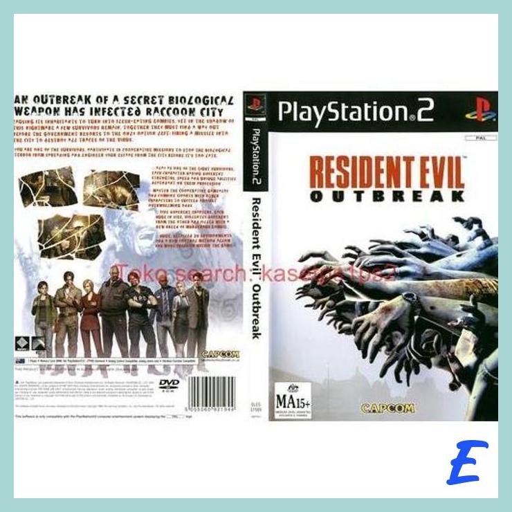 | KP | RESIDENT EVIL OUTBREAK CD PS2 KASET PS2 GAME PS2