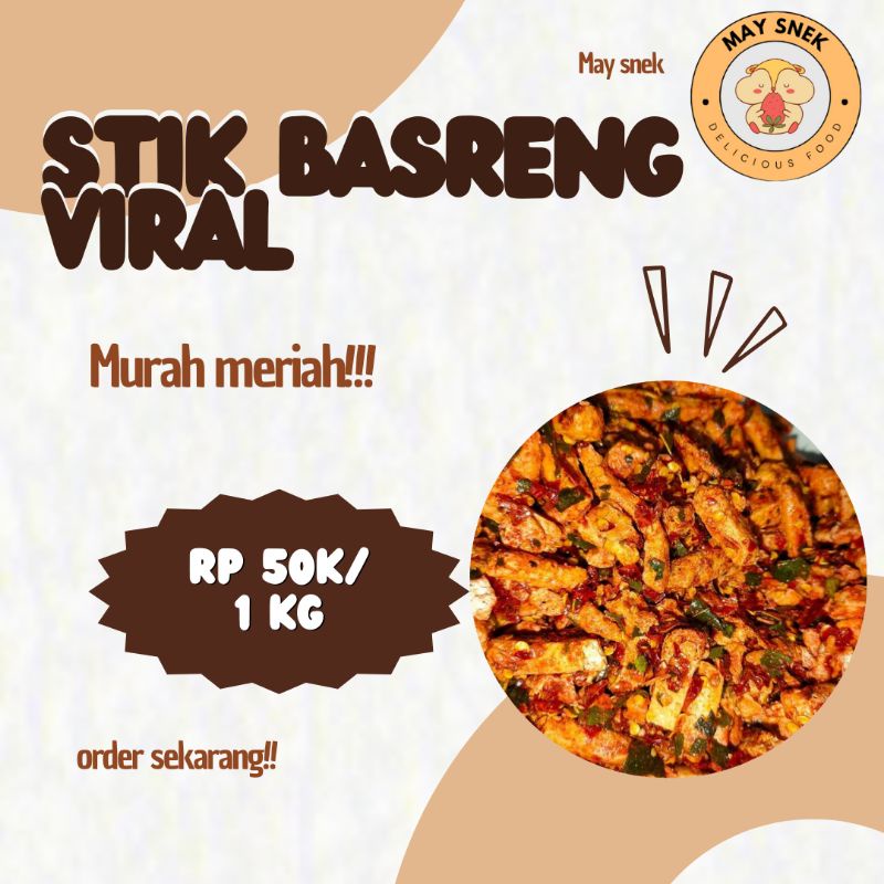 

1 KG BASRENG PEDAS VIRAL GURIH RENYAH MURAH BISA COD GRATIS ONGKIR HARGA 50 RB HALAL ANEKA CEMILAN PEDAS