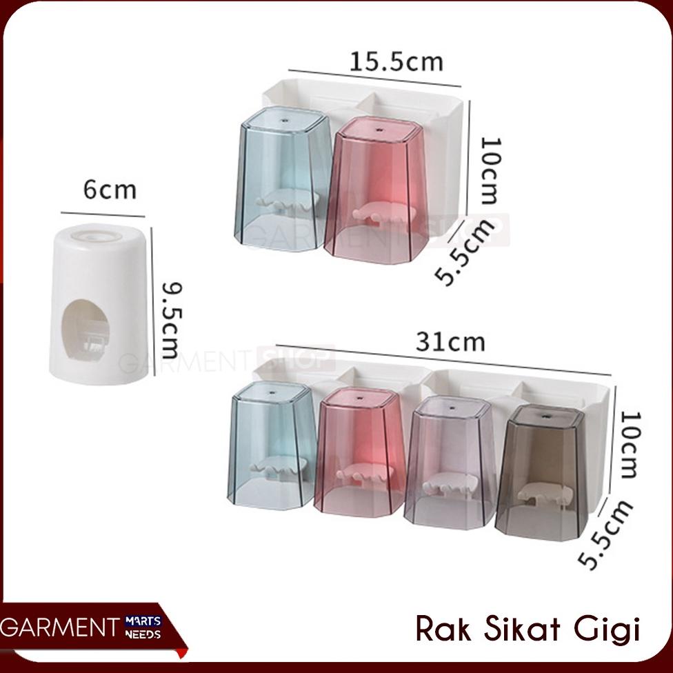 MURAH RADOL - DISPENSER PASTA GIGI RAK ODOL GANTUNG TOOTHBRUSH STERILIZER HOLDER SALE