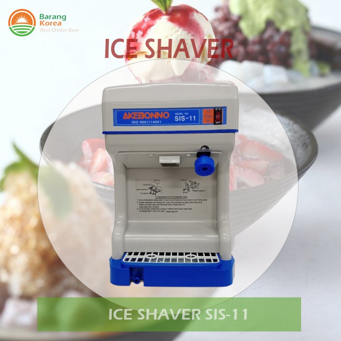 Promo Ice Shaver Sis-11 Akebonno / Mesin Serutan Es Akebono