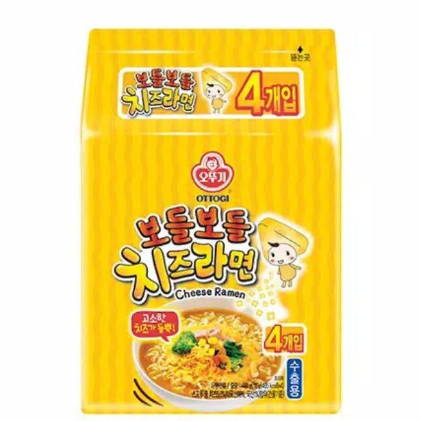 

Cheese Ramen Multi Pack - Mie Instan Rasa Keju 444gr ( 111gr x 4pcs ) AS85