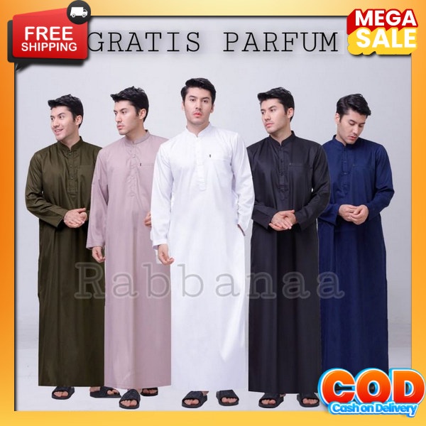 Jubah Gamis Juba Pria Moslem 2023 Remaja Priaa Bahan Adem Jubaa Ptia Games Prea Jubsh Dewasa Premium