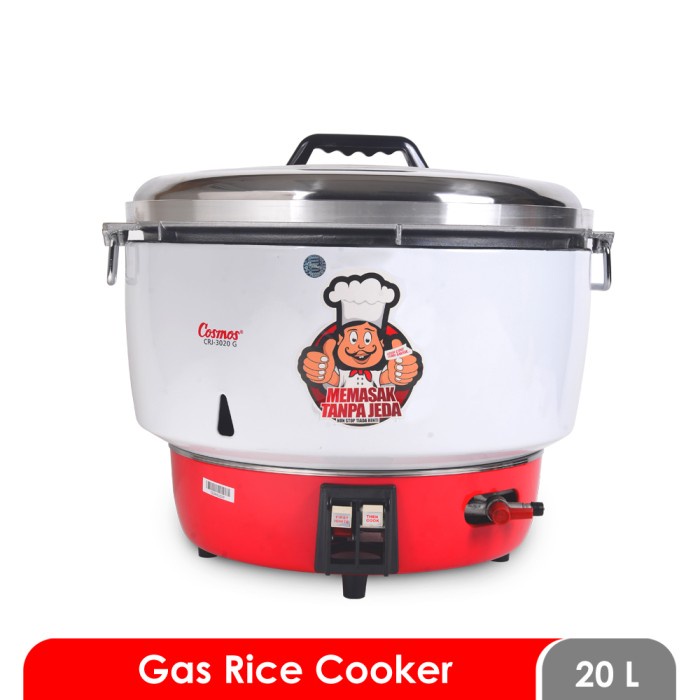 ✨Ready Cosmos Crj3020G - Rice Cooker Gas / Lpg 20 Liter Terbatas