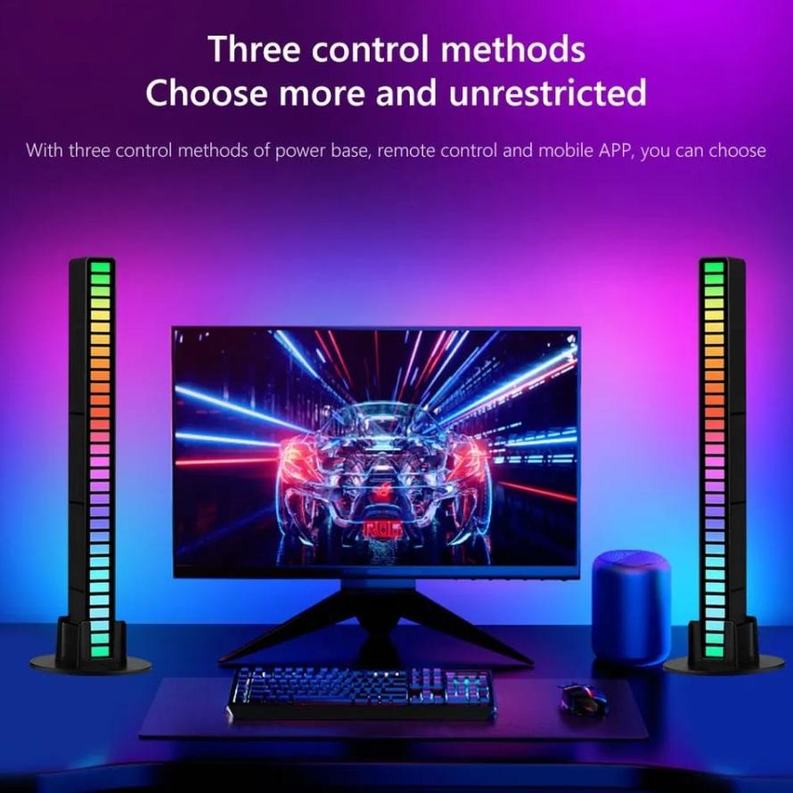 Big Sale Lampu Led Rgb Audio Musik Spektrum / Lampu Led Sensor Suara Big Sale