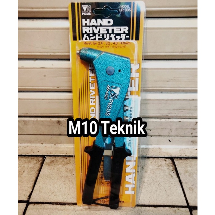 Tang Rivet Picus Hr 005 / Hand Riverter Hr005 Picus Original 100% Dan Terpercaya