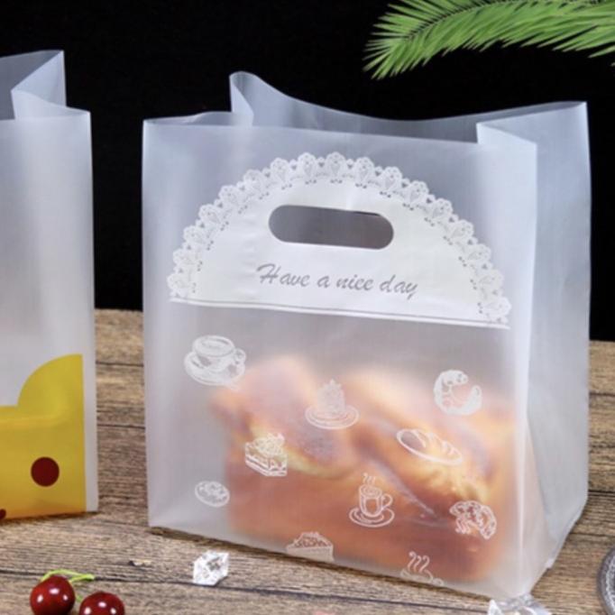 

Kantong Plastik Cantik Kue Kp20 Bakery, Serbaguna, Polos/Motif Stok Terbatas