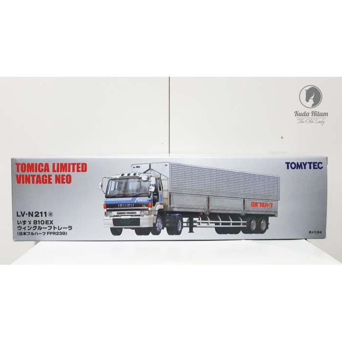 [Original] Tomica Limited Vintage Neo Lv-N211A Isuzu 810Ex Wing Roof Trailer Terbatas